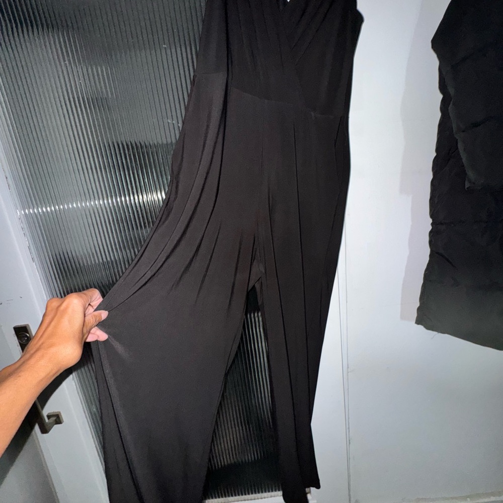 Leslie Fay Elegant Black Jumpsuit